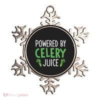 Powered By Celery Juice Ornament thumb 0
