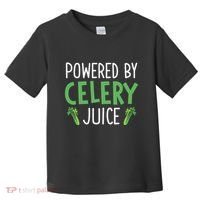 Powered By Celery Juice Toddler T-Shirt thumb 0