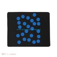Pickleball Blue Camouflage Shirt Mousepad thumb 0