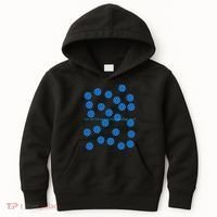 Pickleball Blue Camouflage Shirt Kids Hoodie thumb 0