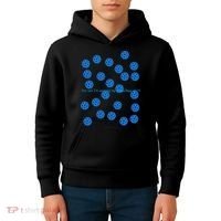 Pickleball Blue Camouflage Shirt Kids Hoodie thumb 4