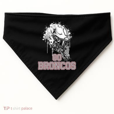 Palm Beach Central Broncos Rising Helmet Go USA-Made Doggie Bandana