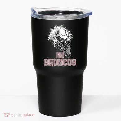 Palm Beach Central Broncos Rising Helmet Go Tumbler