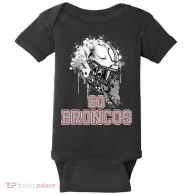 Palm Beach Central Broncos Rising Helmet Go Baby Bodysuit
