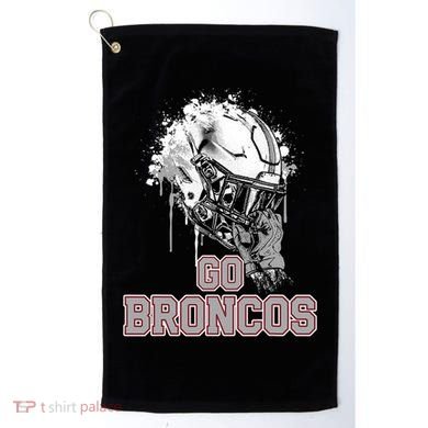 Palm Beach Central Broncos Rising Helmet Go Golf Towel