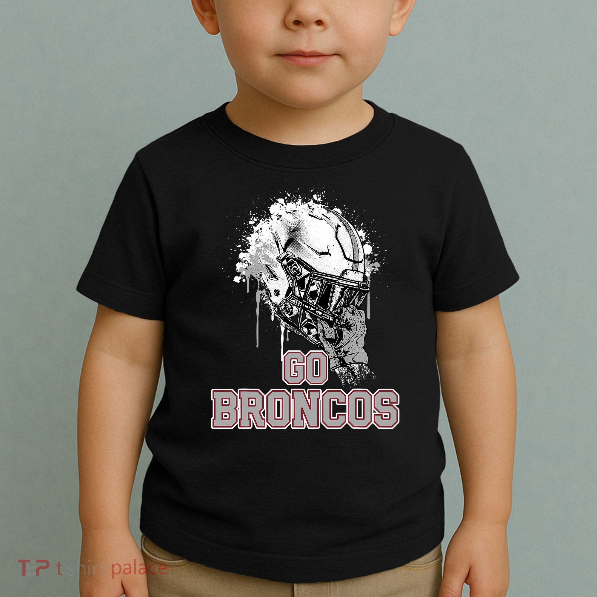 Palm Beach Central Broncos Rising Helmet Go Toddler T-Shirt