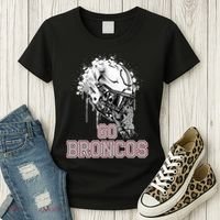 Palm Beach Central Broncos Rising Helmet Go Women's T-Shirt thumb 3