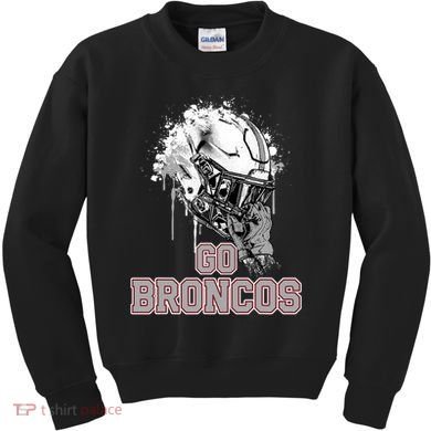 Palm Beach Central Broncos Rising Helmet Go Kids Sweatshirt