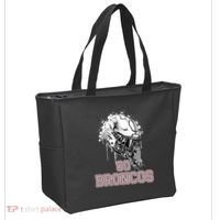 Palm Beach Central Broncos Rising Helmet Go Tote Bag thumb 2
