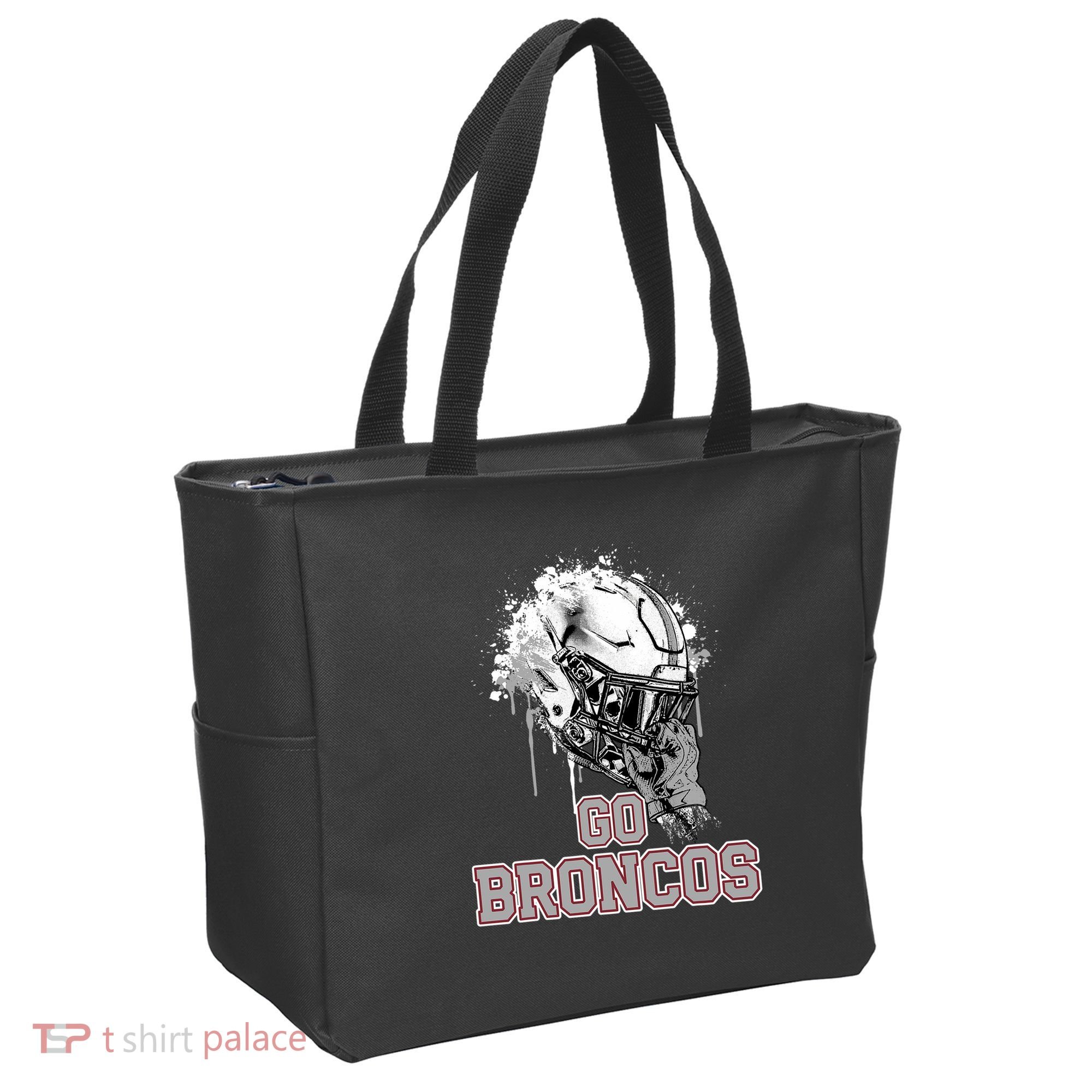 Palm Beach Central Broncos Rising Helmet Go Tote Bag