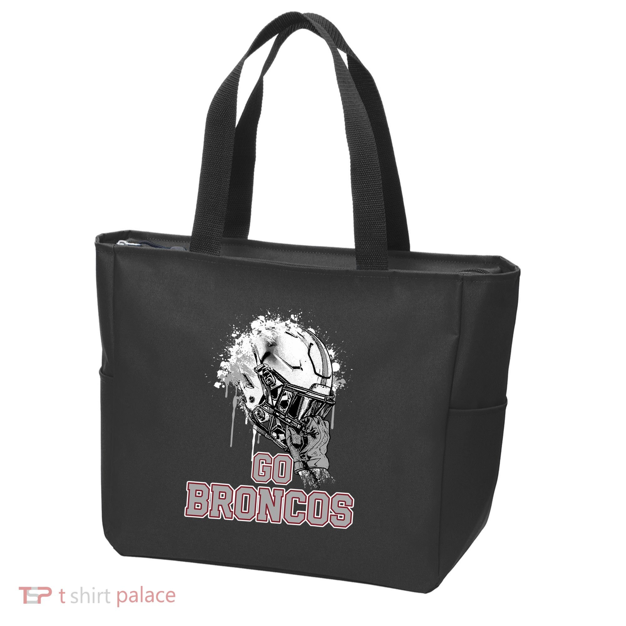 Palm Beach Central Broncos Rising Helmet Go Tote Bag