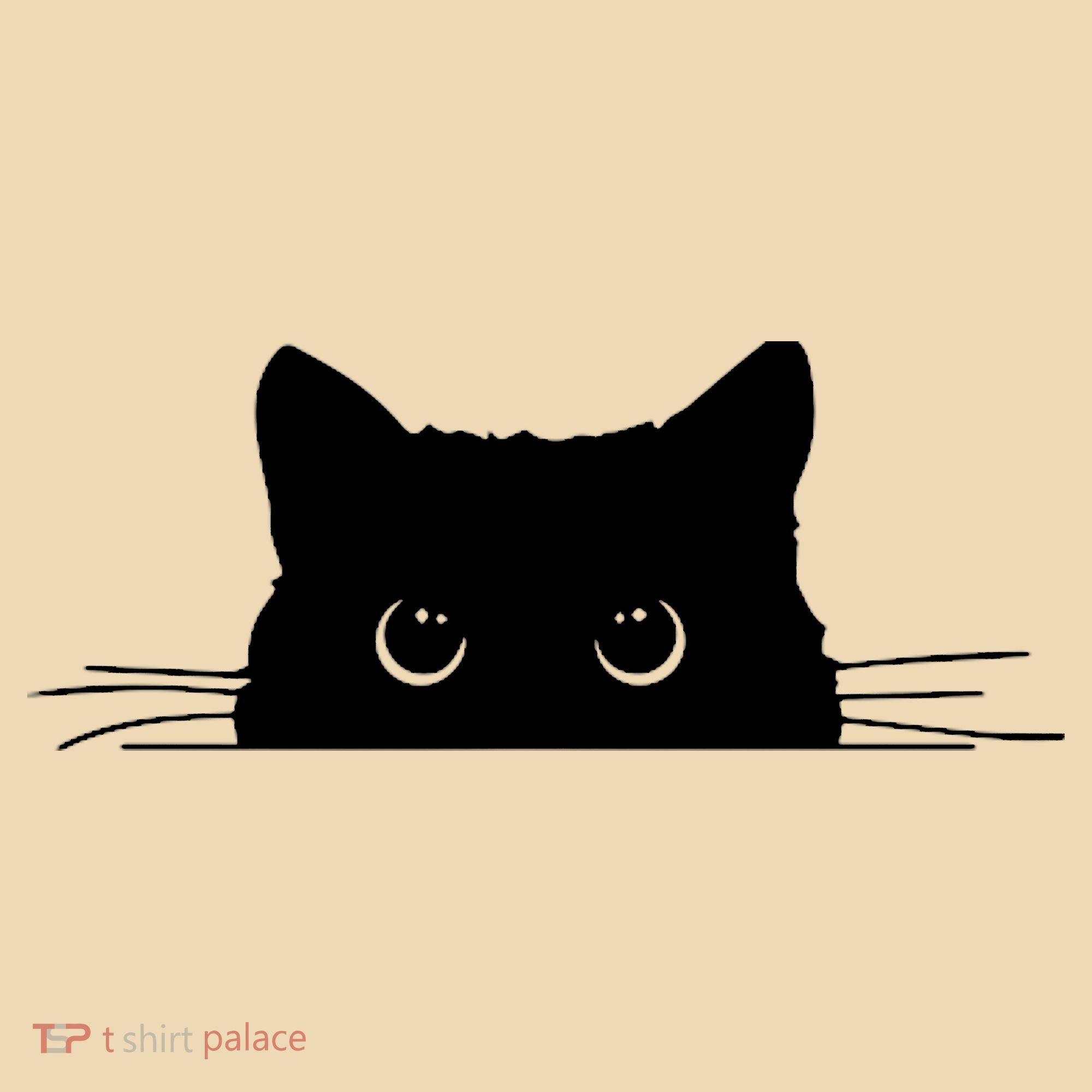 Pocket Black Cat Lover Adult Gift Tote Bag