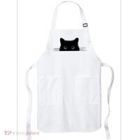 Pocket Black Cat Lover Adult Gift Apron thumb 0