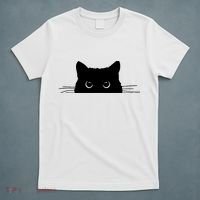 Pocket Black Cat Lover Adult Gift T-Shirt thumb 5