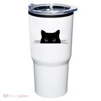 Pocket Black Cat Lover Adult Gift Tumbler thumb 0