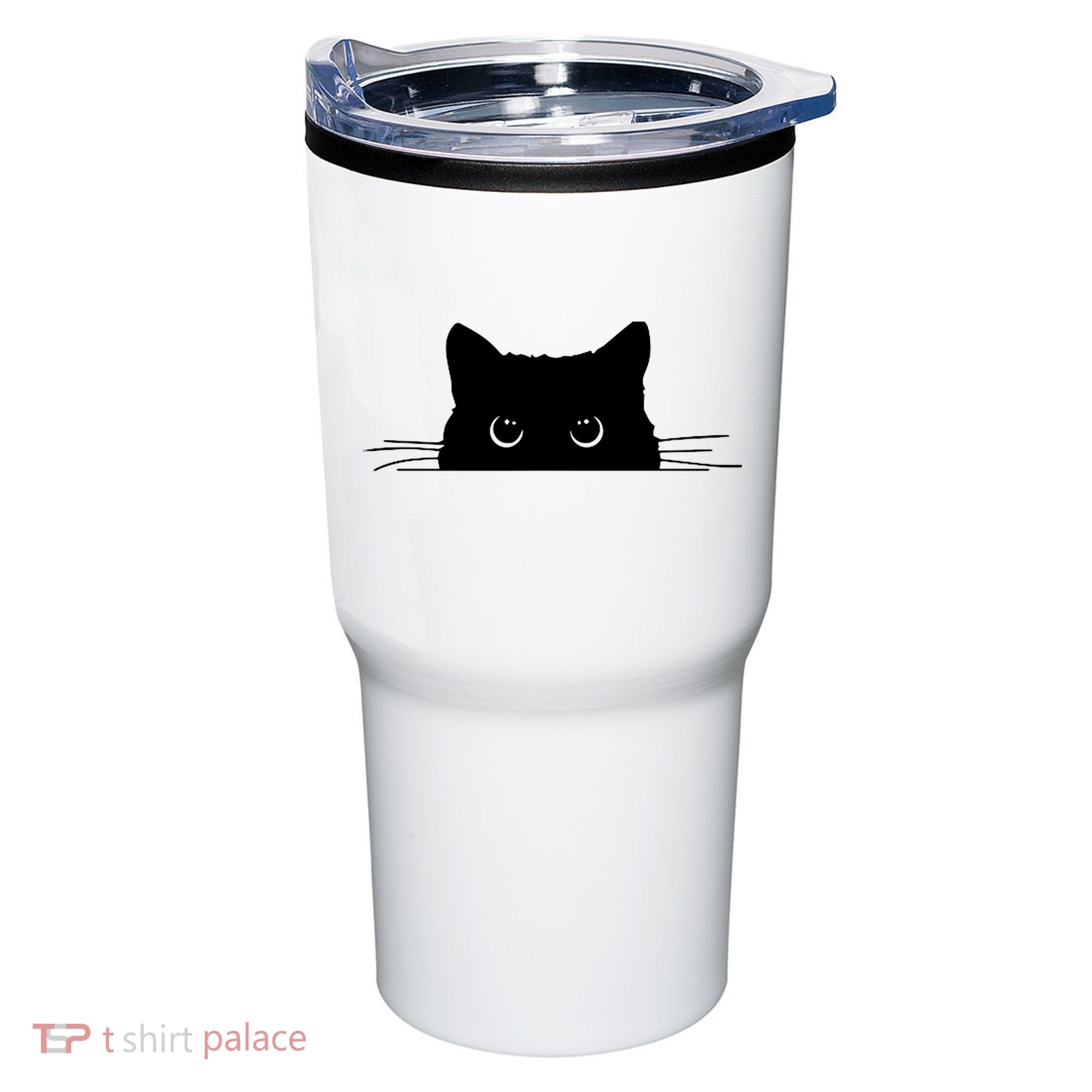 Pocket Black Cat Lover Adult Gift Tumbler