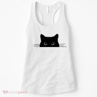 Pocket Black Cat Lover Adult Gift Women's Tank Top thumb 0