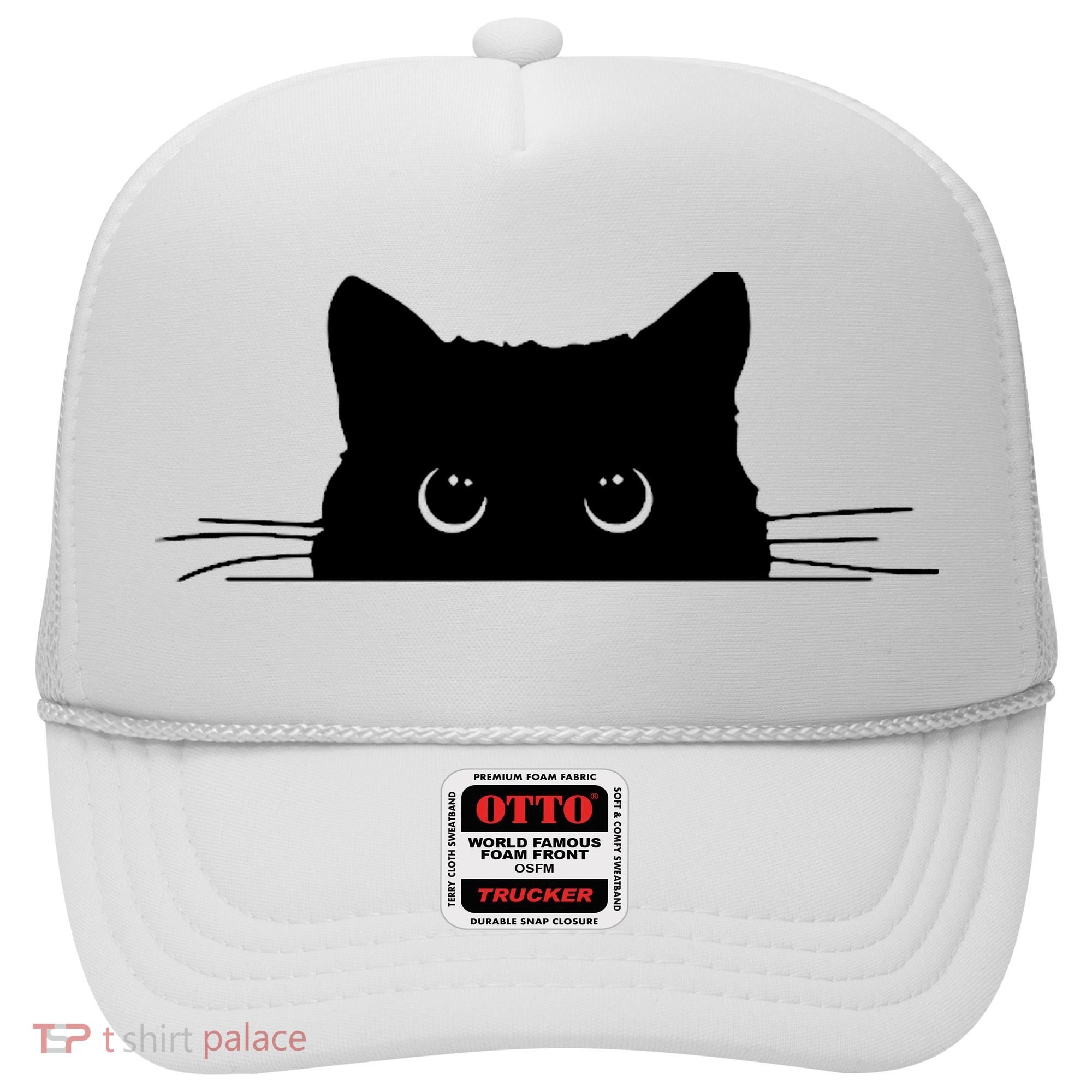 Pocket Black Cat Lover Adult Gift Hat