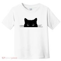 Pocket Black Cat Lover Adult Gift Toddler T-Shirt thumb 0