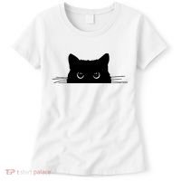 Pocket Black Cat Lover Adult Gift Women's T-Shirt thumb 0