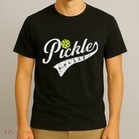 Pickle Baller Cool Paddle Sports Pickleball Lover Vintage T-Shirt thumb 3