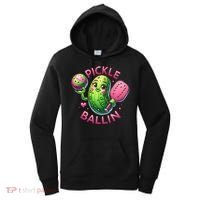 Pickle Ballin Cute Pickleball Women Pickleball Lovers Women's Hoodie thumb 0