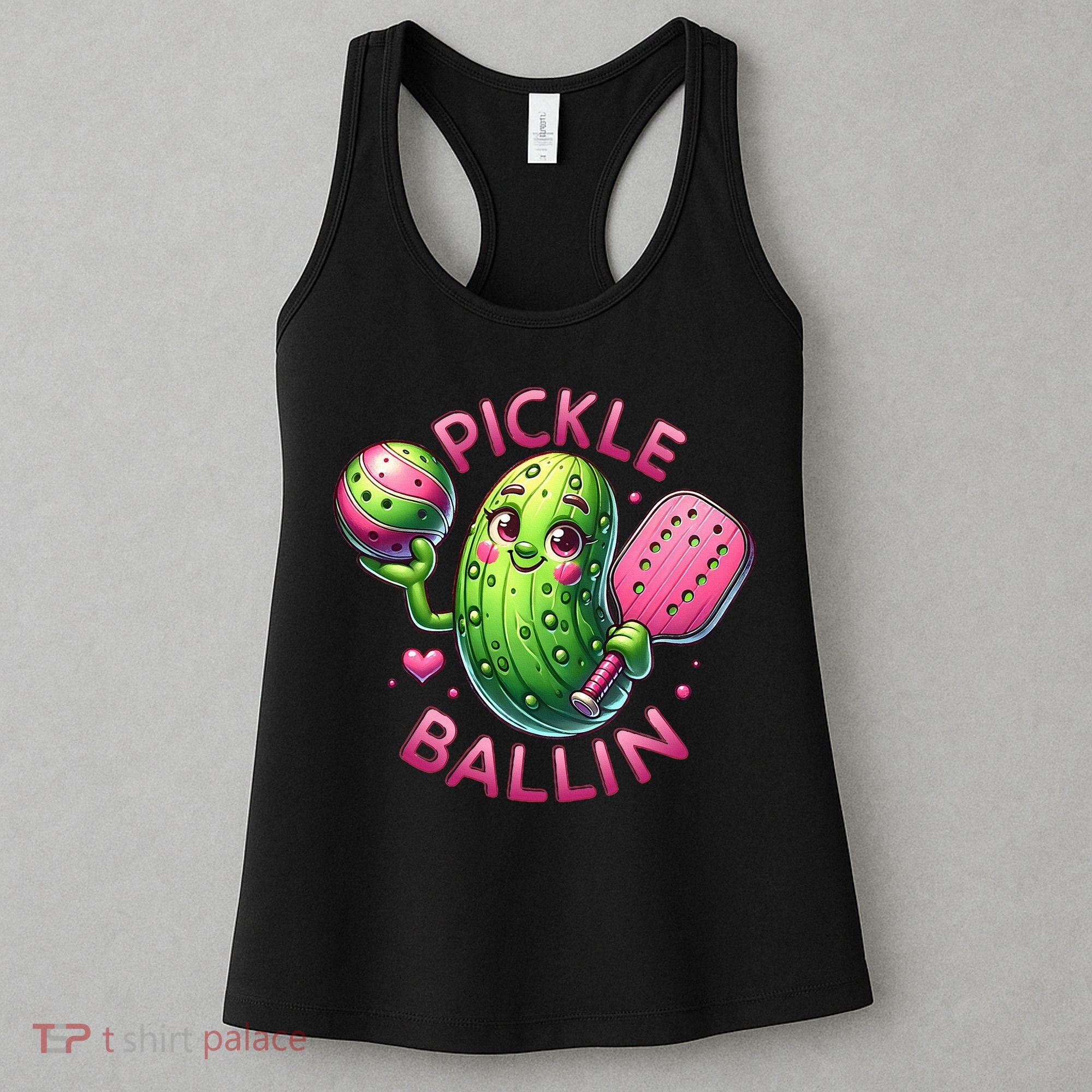 Pickle Ballin Cute Pickleball Women Pickleball Lovers Women's Tank Top