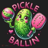 Pickle Ballin Cute Pickleball Women Pickleball Lovers Hat thumb 2