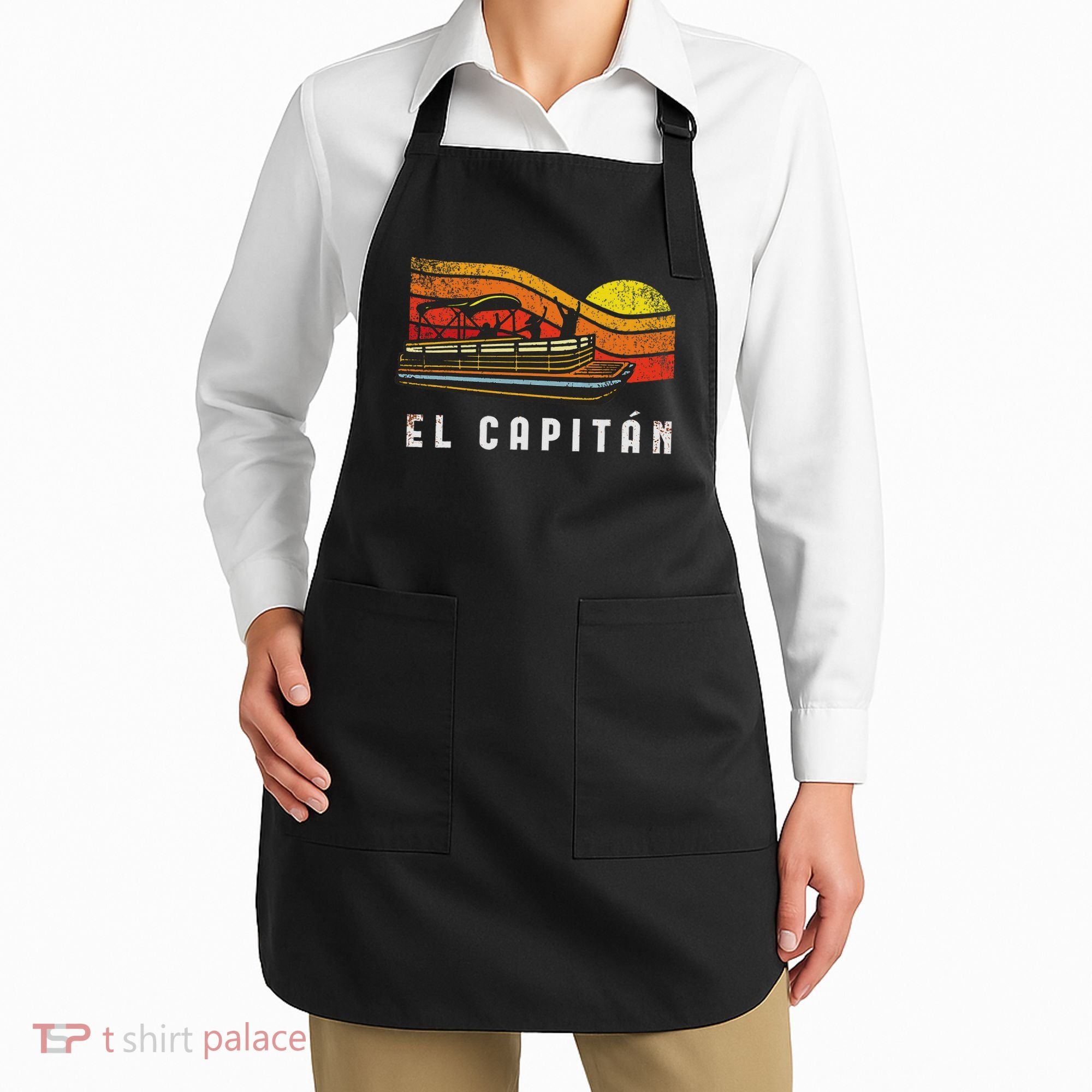 Pontoon Boat Captain El Capitan Apron