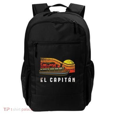Pontoon Boat Captain El Capitan Backpack