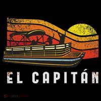 Pontoon Boat Captain El Capitan Women's Hoodie thumb 2