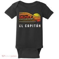 Pontoon Boat Captain El Capitan Baby Bodysuit thumb 0