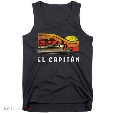 Pontoon Boat Captain El Capitan Tank Top