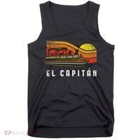 Pontoon Boat Captain El Capitan Tank Top thumb 0