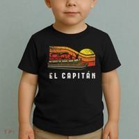 Pontoon Boat Captain El Capitan Toddler T-Shirt thumb 2