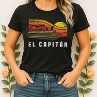 Pontoon Boat Captain El Capitan Women's T-Shirt thumb 2