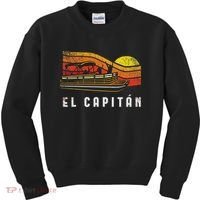Pontoon Boat Captain El Capitan Kids Sweatshirt thumb 0