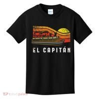 Pontoon Boat Captain El Capitan Kids T-Shirt thumb 0