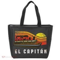 Pontoon Boat Captain El Capitan Tote Bag thumb 0