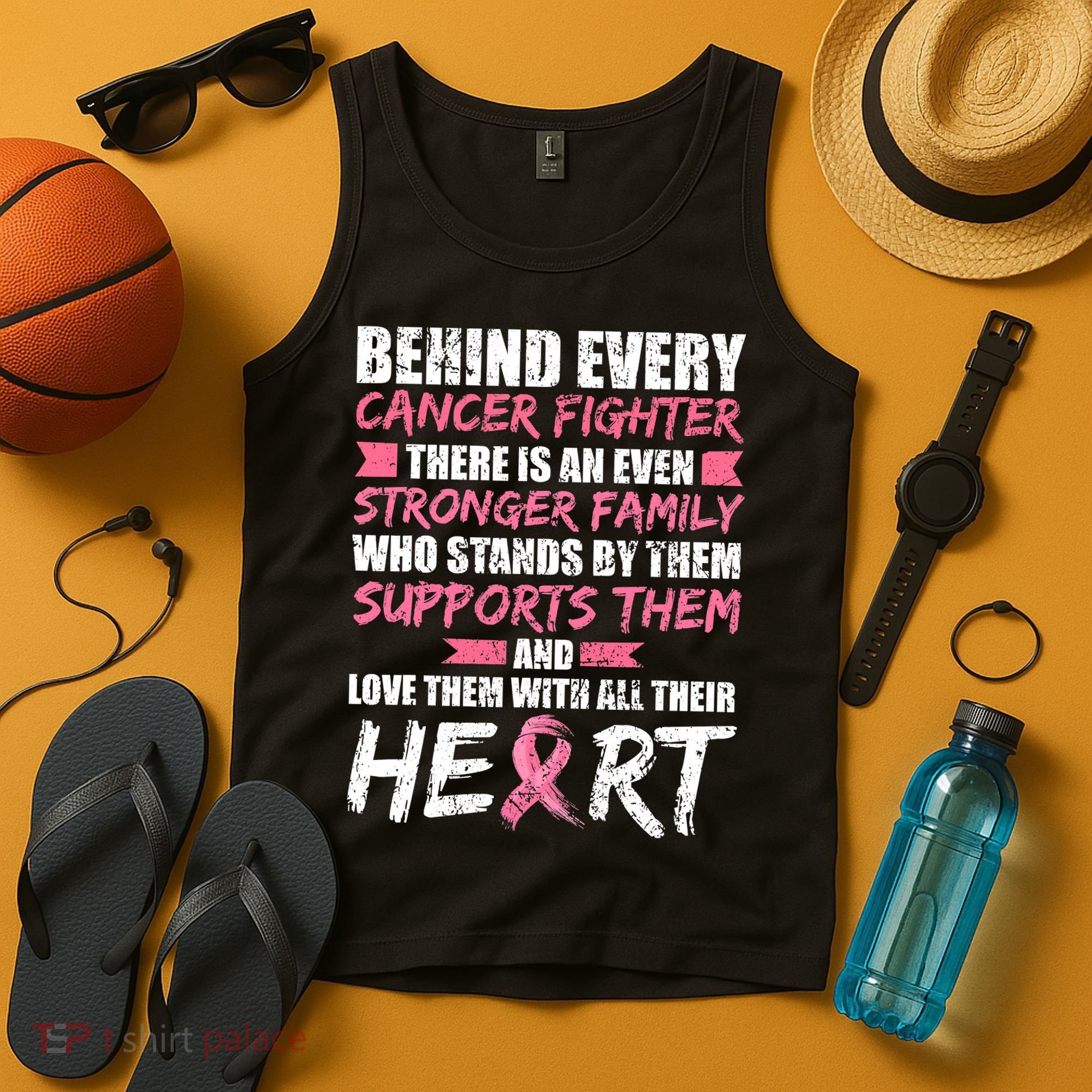 Pink Breast Cancer Support Breast Cancer Women Tank Top