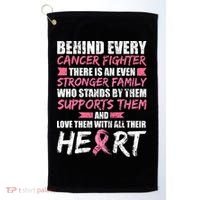 Pink Breast Cancer Support Breast Cancer Women Golf Towel thumb 0