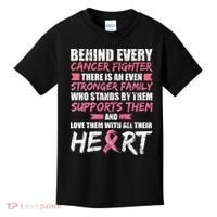 Pink Breast Cancer Support Breast Cancer Women Kids T-Shirt thumb 0