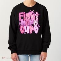 Preppy Breast Cancer Survivor Fight Hope Cure Women's Sweatshirt thumb 0