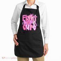 Preppy Breast Cancer Survivor Fight Hope Cure Apron thumb 2