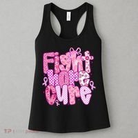 Preppy Breast Cancer Survivor Fight Hope Cure Women's Tank Top thumb 3