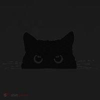 Pocket Black Cat Lover Gift Backpack thumb 2