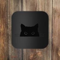 Pocket Black Cat Lover Gift Coaster thumb 0