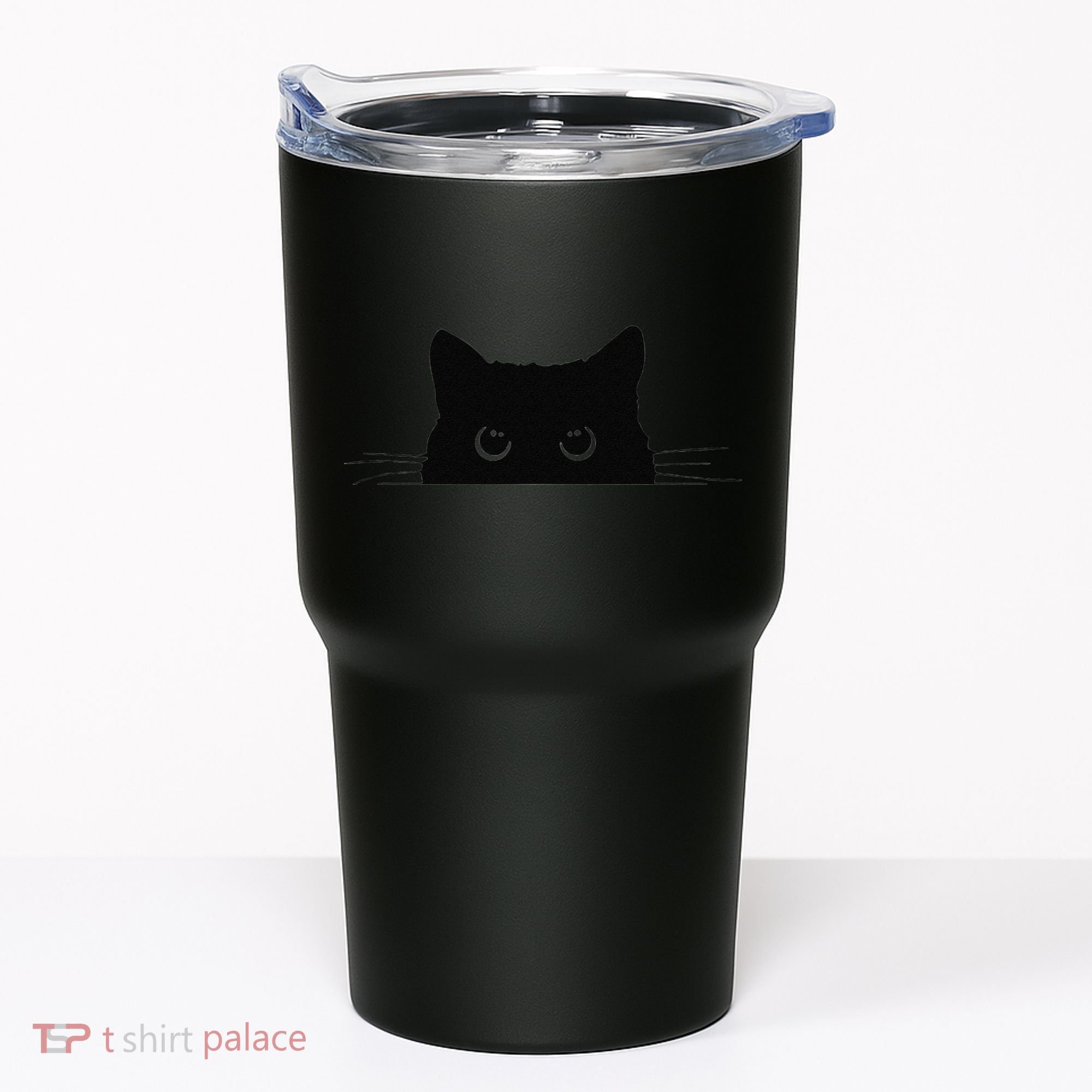 Pocket Black Cat Lover Gift Tumbler