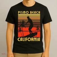 Pismo Beach California Surf Summer Vacation Vintage T-Shirt thumb 3