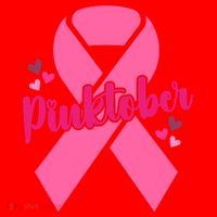 Pinktober Breast Cancer Awareness October Santa Hat thumb 1